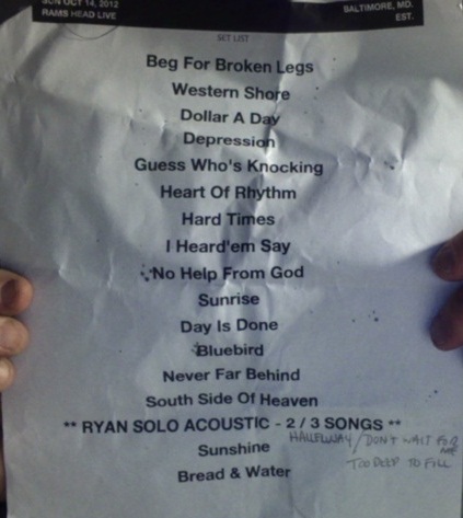 39 ryansetlist