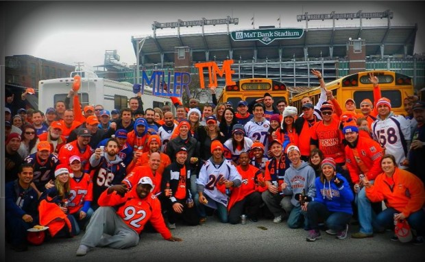 Broncos country in Baltimore12.16.12