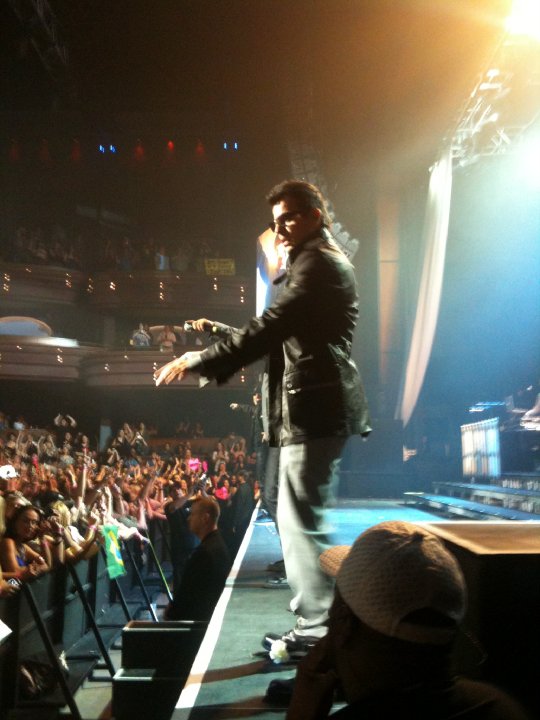 my view NKOTB Vegas 5.7.10