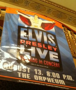 8a Elvis concert at the Orpheum 8.13.11